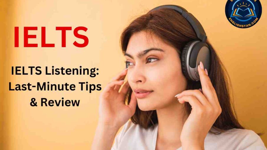 IELTS Listening: Last-Minute Tips & Review